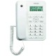 CORDED PHONES MOTOROLA CT202 WHITE